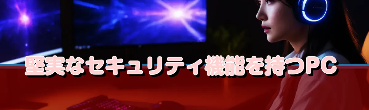 堅実なセキュリティ機能を持つPC