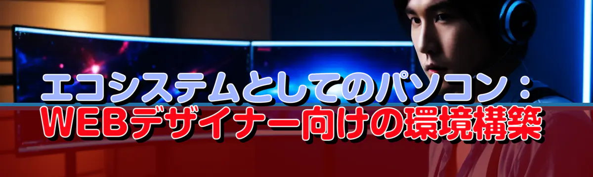 エコシステムとしてのパソコン：WEBデザイナー向けの環境構築