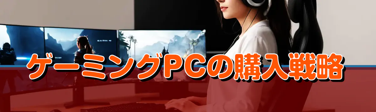 ゲーミングPCの購入戦略