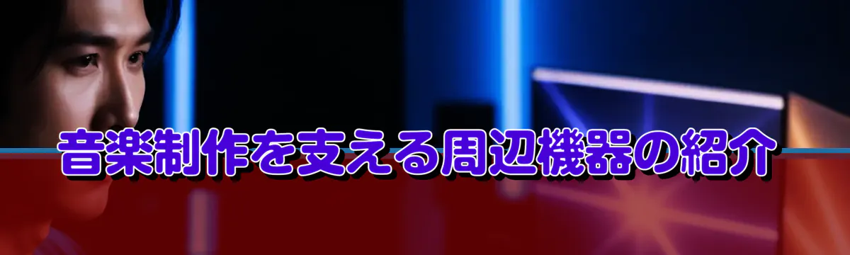 音楽制作を支える周辺機器の紹介