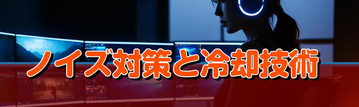ノイズ対策と冷却技術