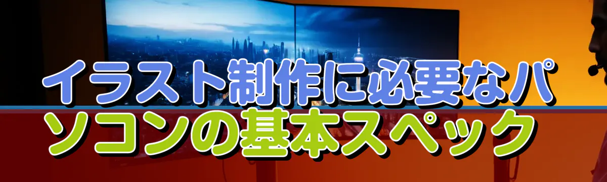 イラスト制作に必要なパソコンの基本スペック 
