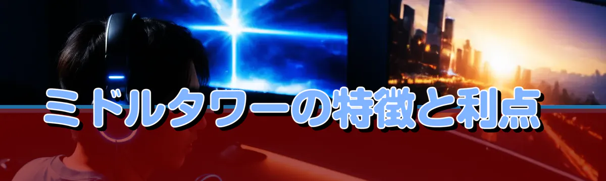 ミドルタワーの特徴と利点 
