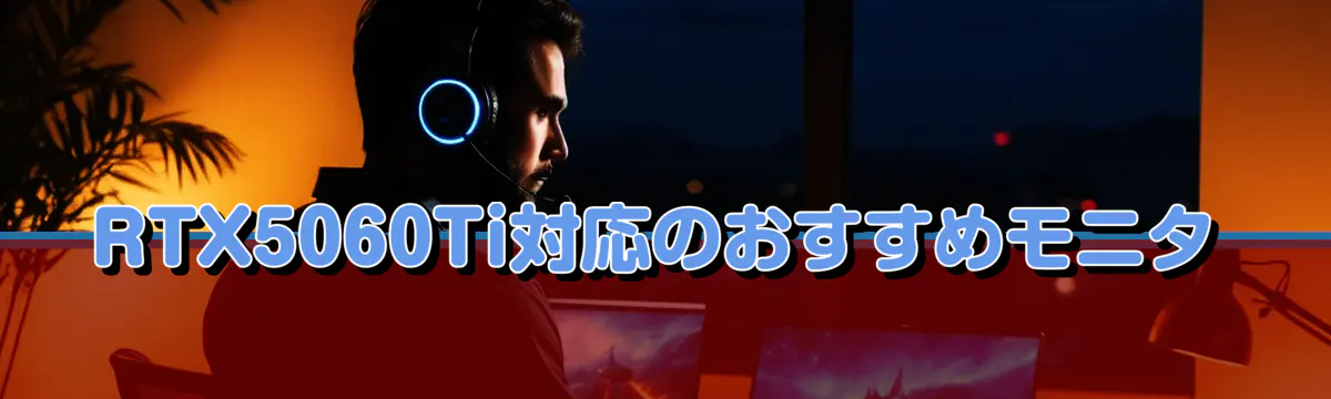 RTX5060Ti対応のおすすめモニタ