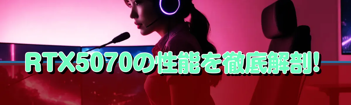RTX5070の性能を徹底解剖!