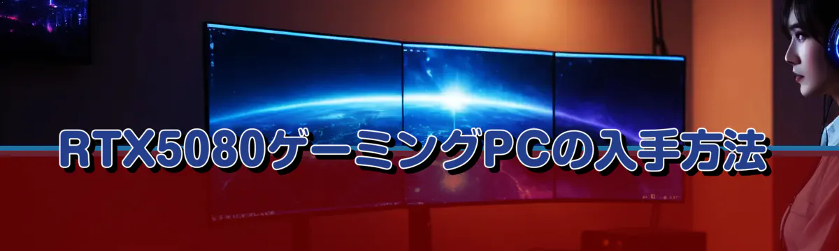 RTX5080ゲーミングPCの入手方法