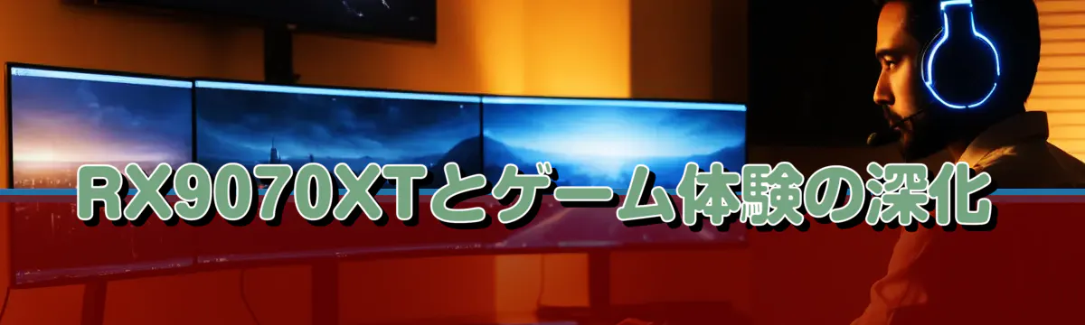 RX9070XTとゲーム体験の深化