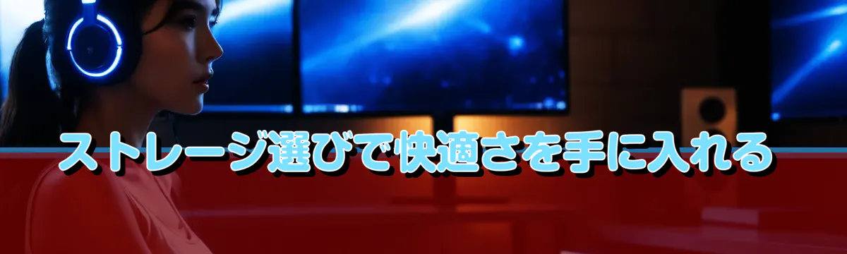 ストレージ選びで快適さを手に入れる