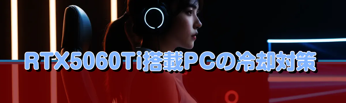 RTX5060Ti搭載PCの冷却対策
