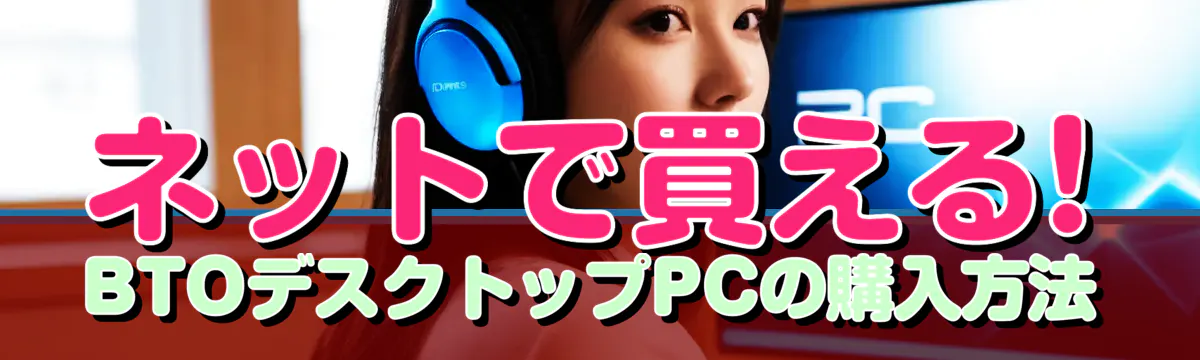 ネットで買える! BTOデスクトップPCの購入方法