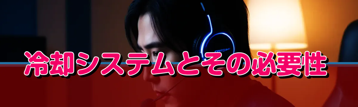 冷却システムとその必要性