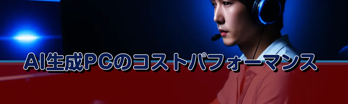 AI生成PCのコストパフォーマンス