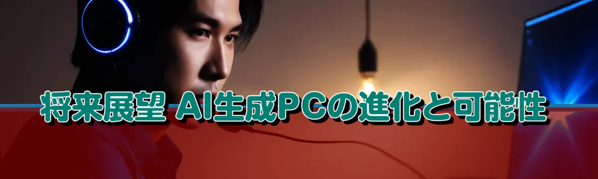 将来展望 AI生成PCの進化と可能性
