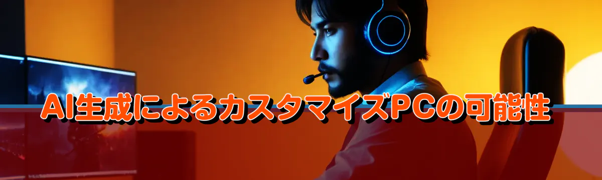 AI生成によるカスタマイズPCの可能性