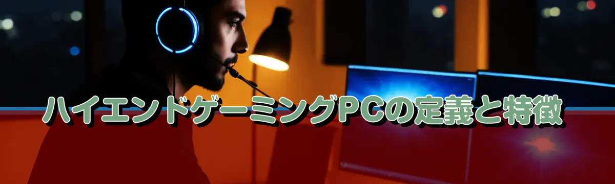 ハイエンドゲーミングPCの定義と特徴