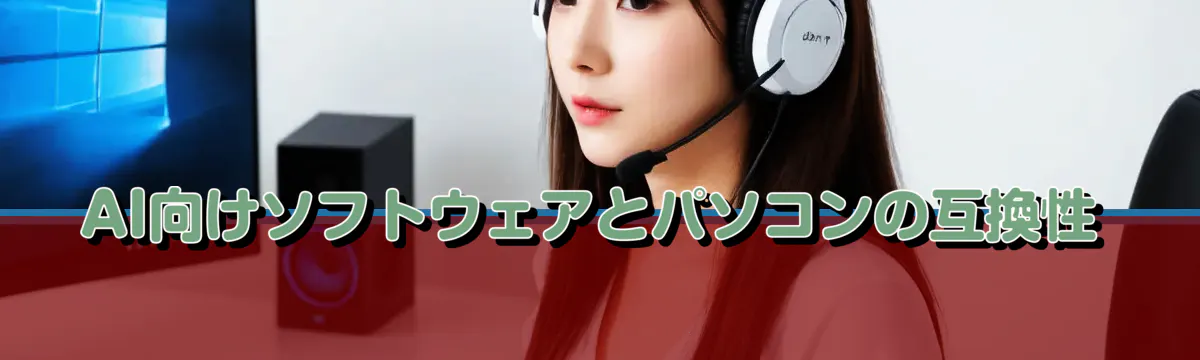 AI向けソフトウェアとパソコンの互換性