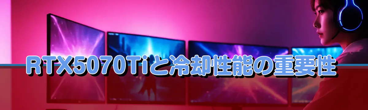 RTX5070Tiと冷却性能の重要性
