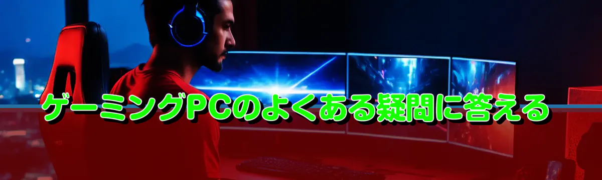 ゲーミングPCのよくある疑問に答える
