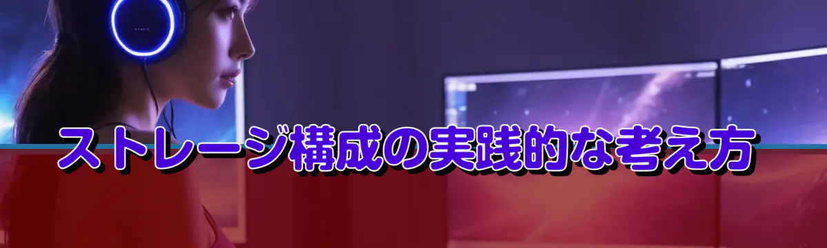 ストレージ構成の実践的な考え方