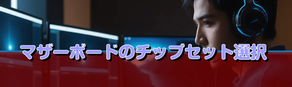 マザーボードのチップセット選択