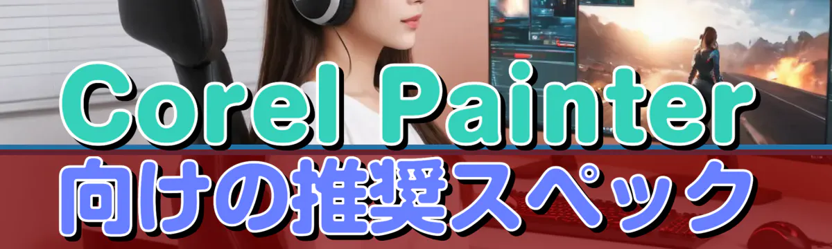 Corel Painter向けの推奨スペック