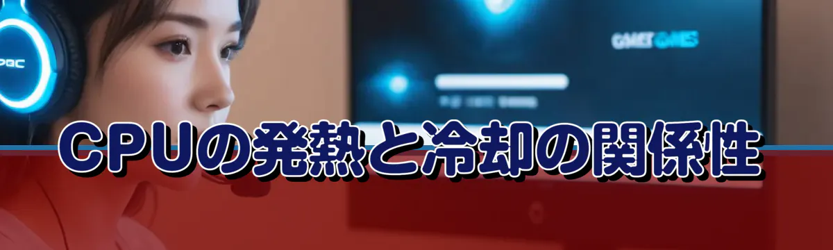 CPUの発熱と冷却の関係性