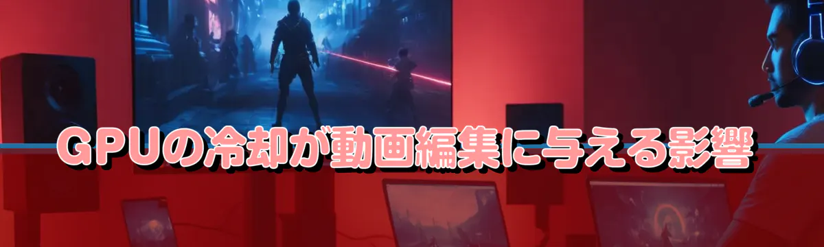 GPUの冷却が動画編集に与える影響