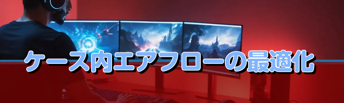 ケース内エアフローの最適化