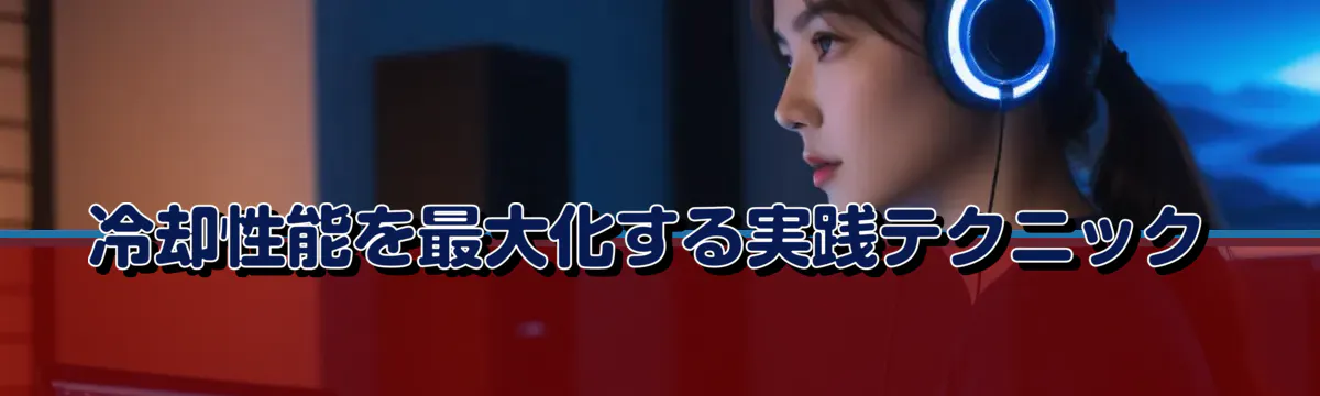 冷却性能を最大化する実践テクニック
