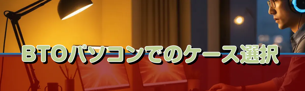 BTOパソコンでのケース選択