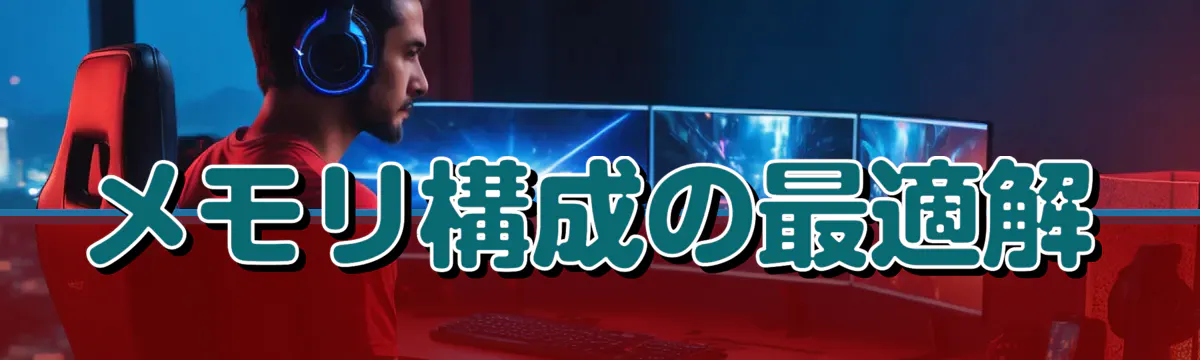 メモリ構成の最適解