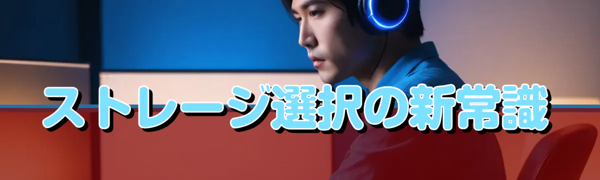 ストレージ選択の新常識