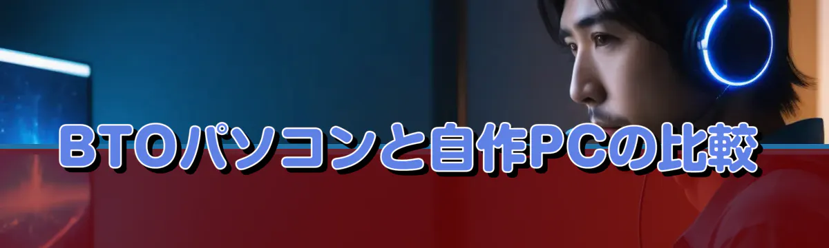 BTOパソコンと自作PCの比較