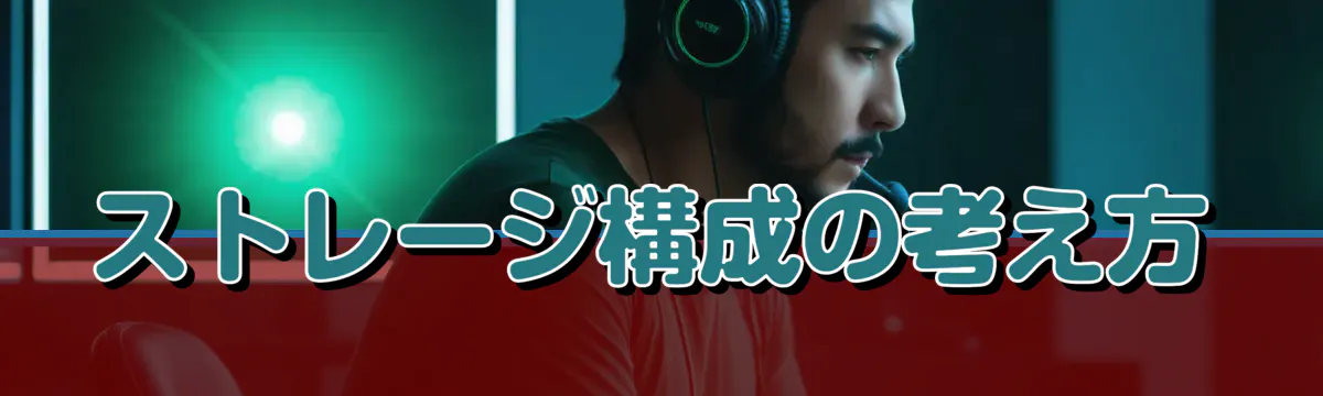 ストレージ構成の考え方