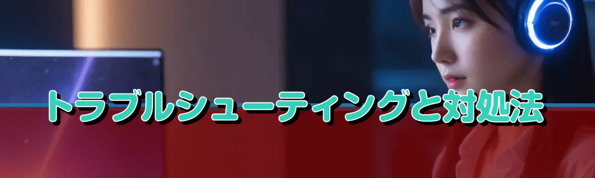 トラブルシューティングと対処法