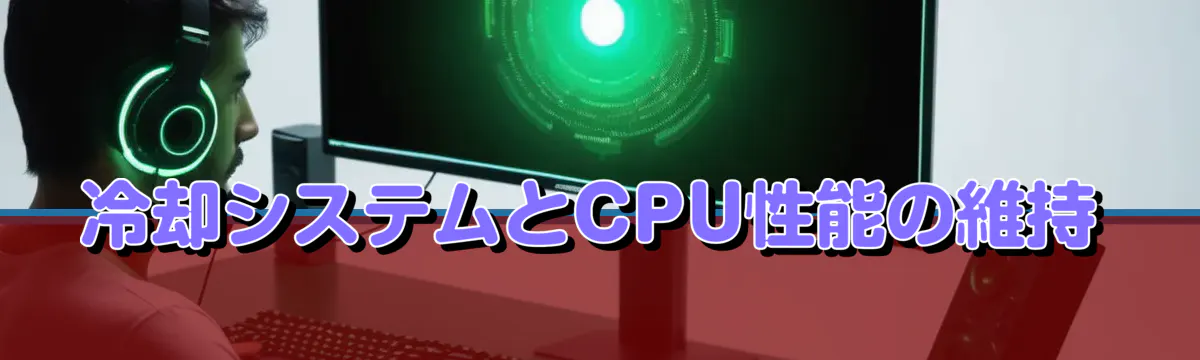 冷却システムとCPU性能の維持