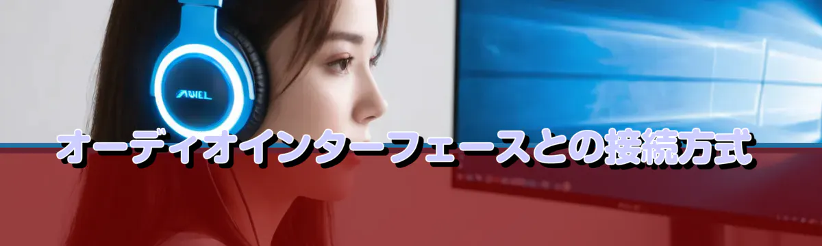 オーディオインターフェースとの接続方式