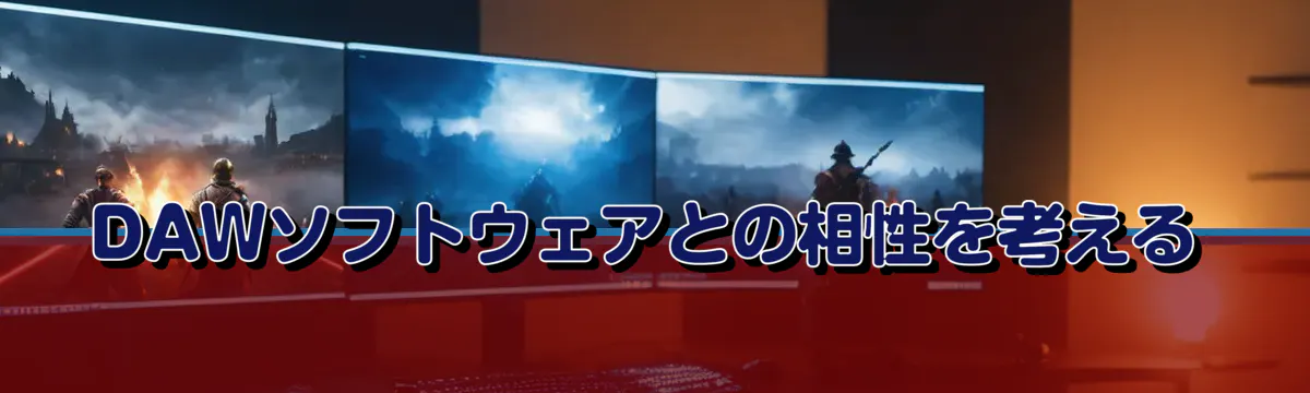 DAWソフトウェアとの相性を考える