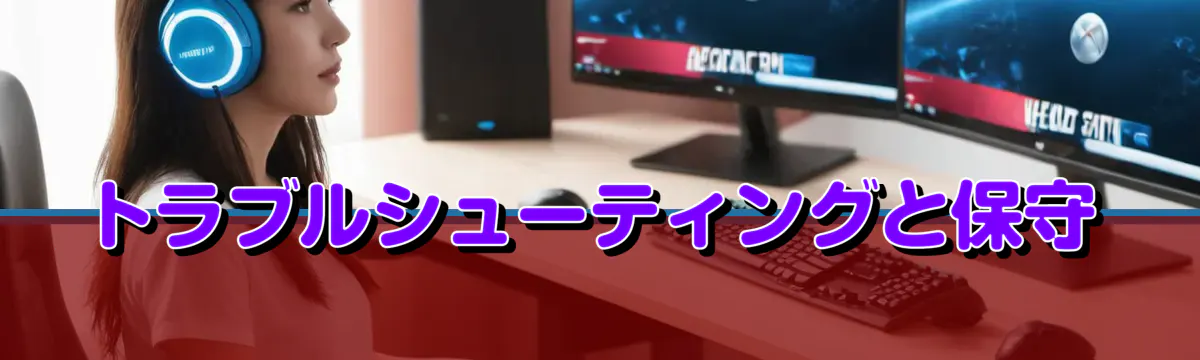 トラブルシューティングと保守