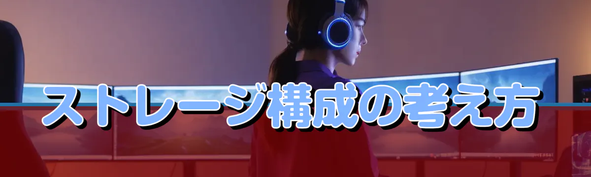 ストレージ構成の考え方