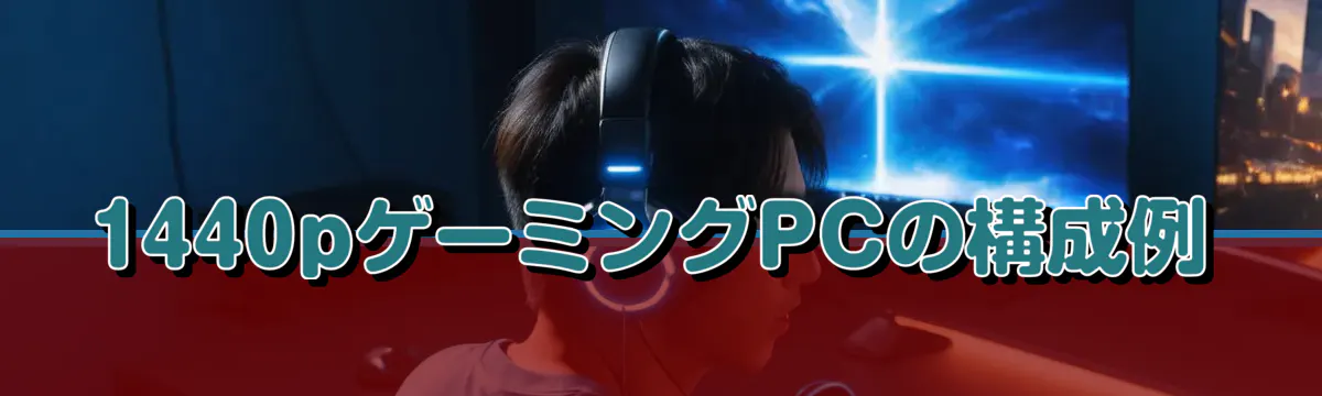 1440pゲーミングPCの構成例