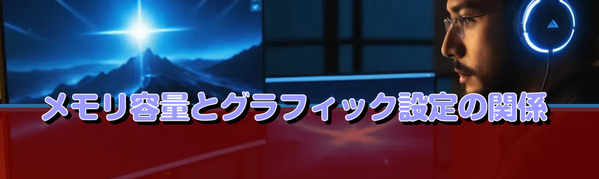 メモリ容量とグラフィック設定の関係