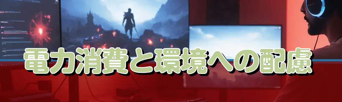 電力消費と環境への配慮
