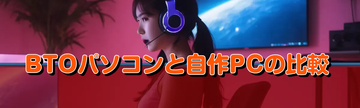 BTOパソコンと自作PCの比較