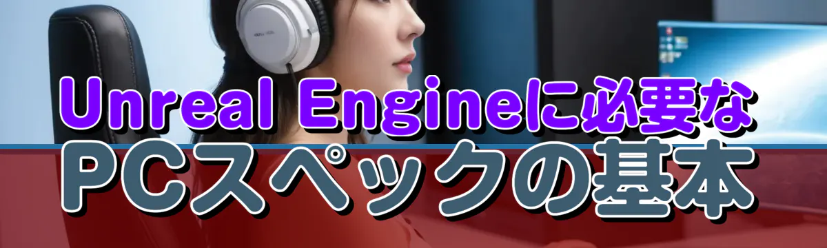 Unreal Engineに必要なPCスペックの基本