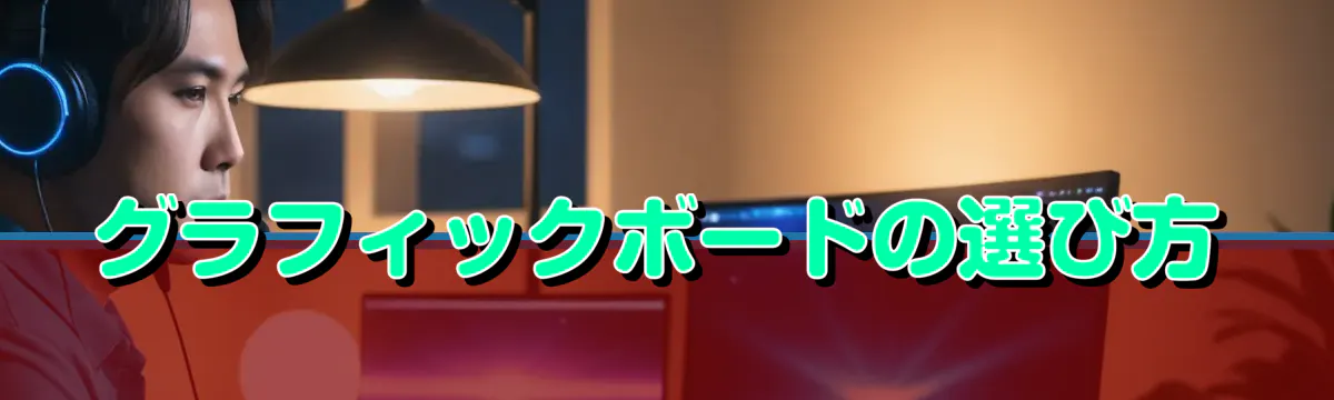 グラフィックボードの選び方