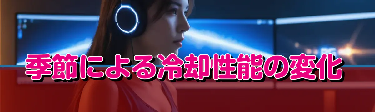 季節による冷却性能の変化