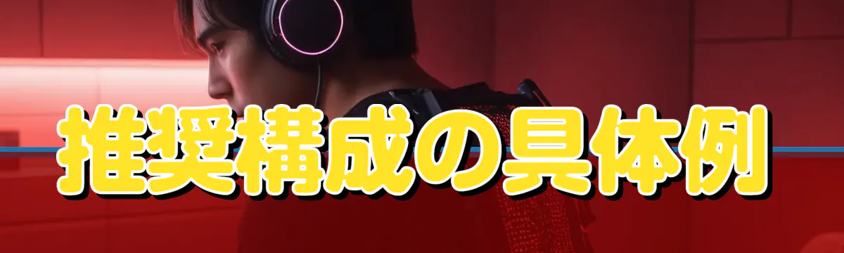 推奨構成の具体例