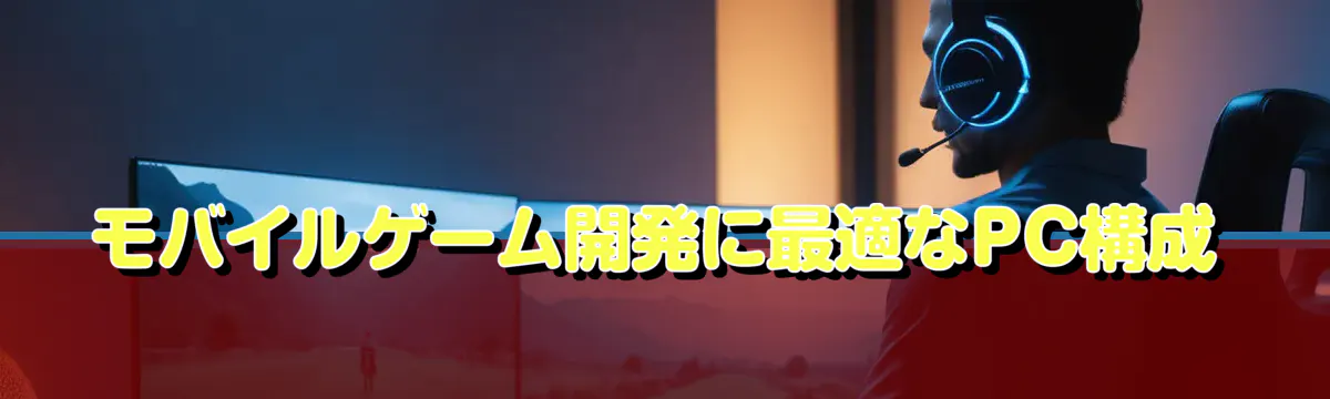 モバイルゲーム開発に最適なPC構成