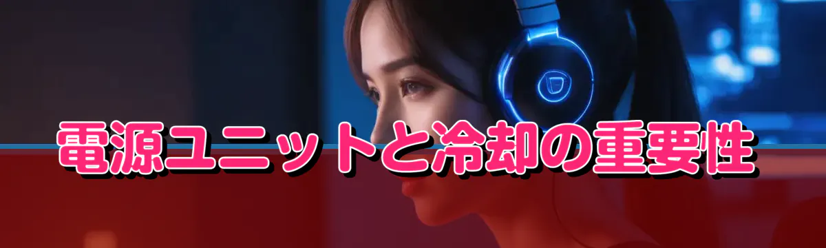 電源ユニットと冷却の重要性